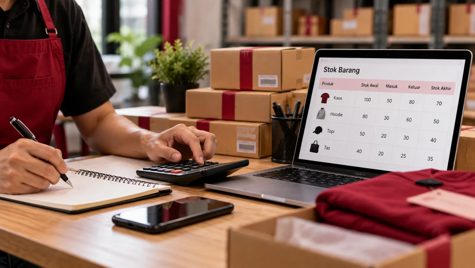 Cara Menghitung Stok Barang: Rumus dan Contoh