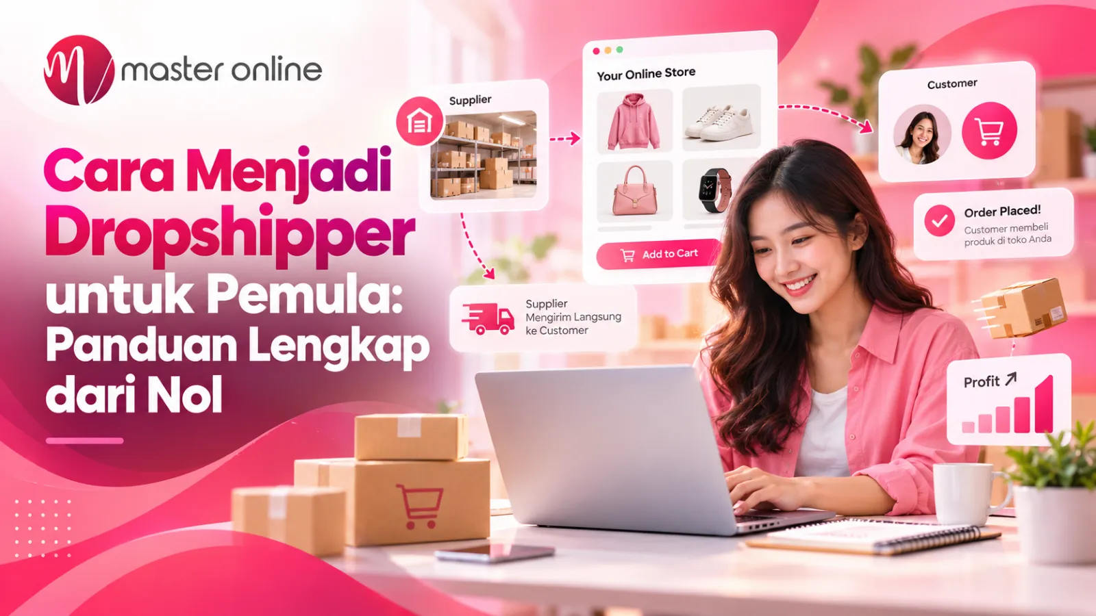 Cara Menjadi Dropshipper untuk Pemula: Panduan Lengkap dari Nol