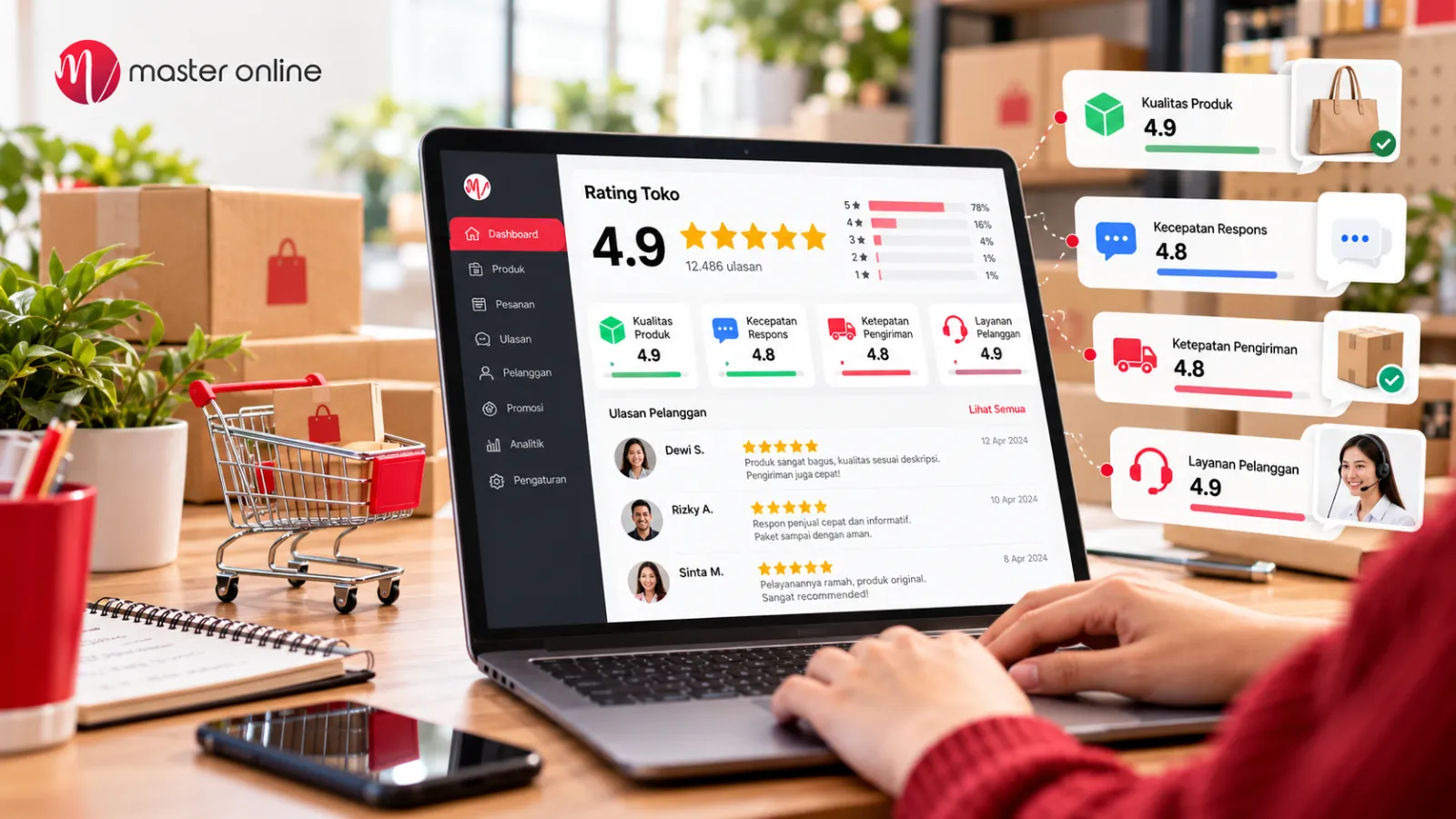 Apa Itu Rating Toko Marketplace? Fungsi & Faktor Penilaian