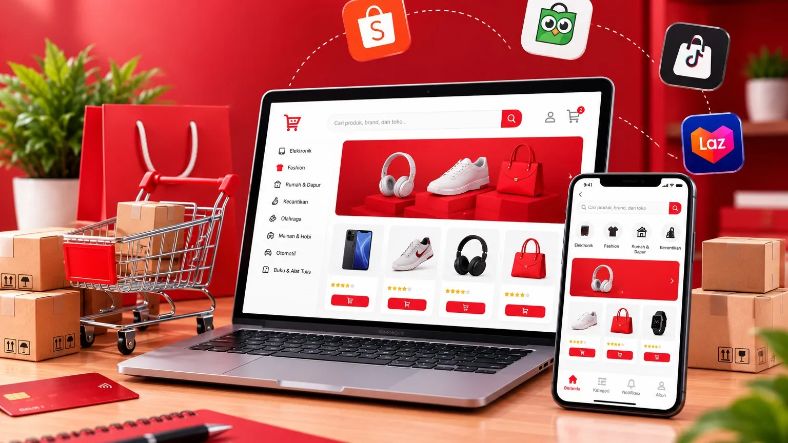 Apa Itu Marketplace? Pengertian, Jenis, Fungsi, dan Contohnya