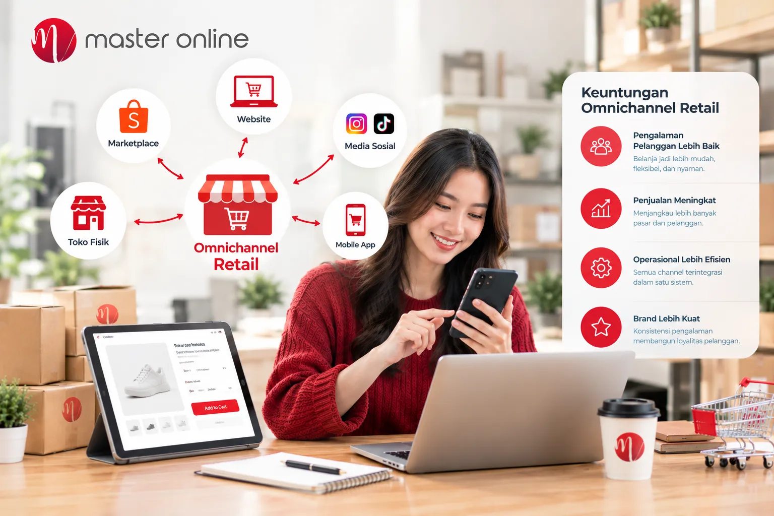 Omnichannel Retail Adalah: Cara Kerja, Manfaat & Contohnya