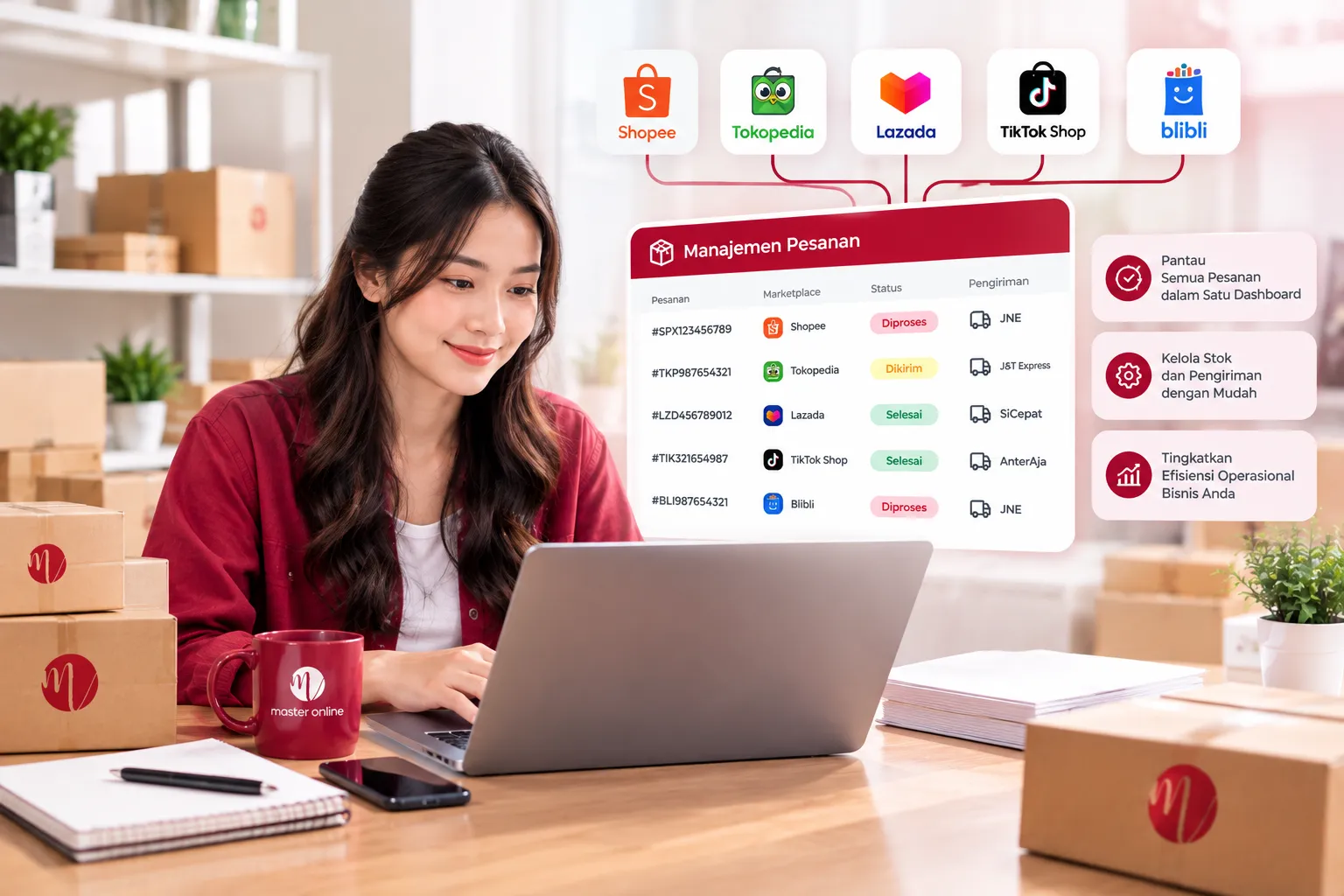 Apa Itu Manajemen Pesanan? Pengertian, Fungsi, dan Cara Mengelola Pesanan dari Banyak Marketplace