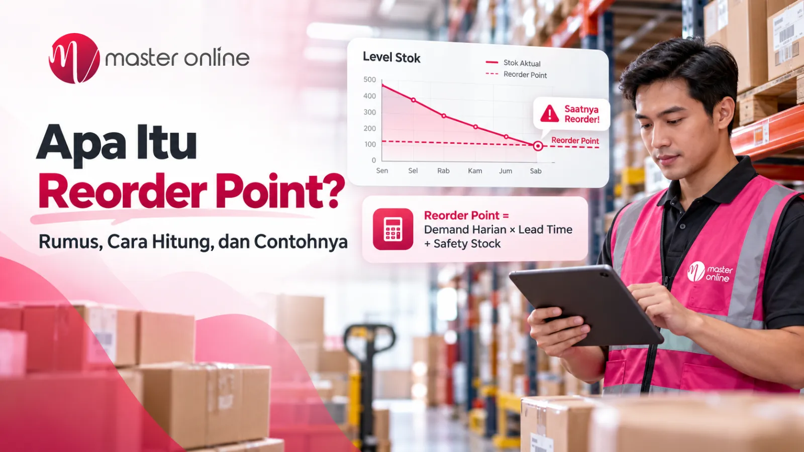Apa Itu Reorder Point? Rumus, Cara Hitung, dan Contohnya