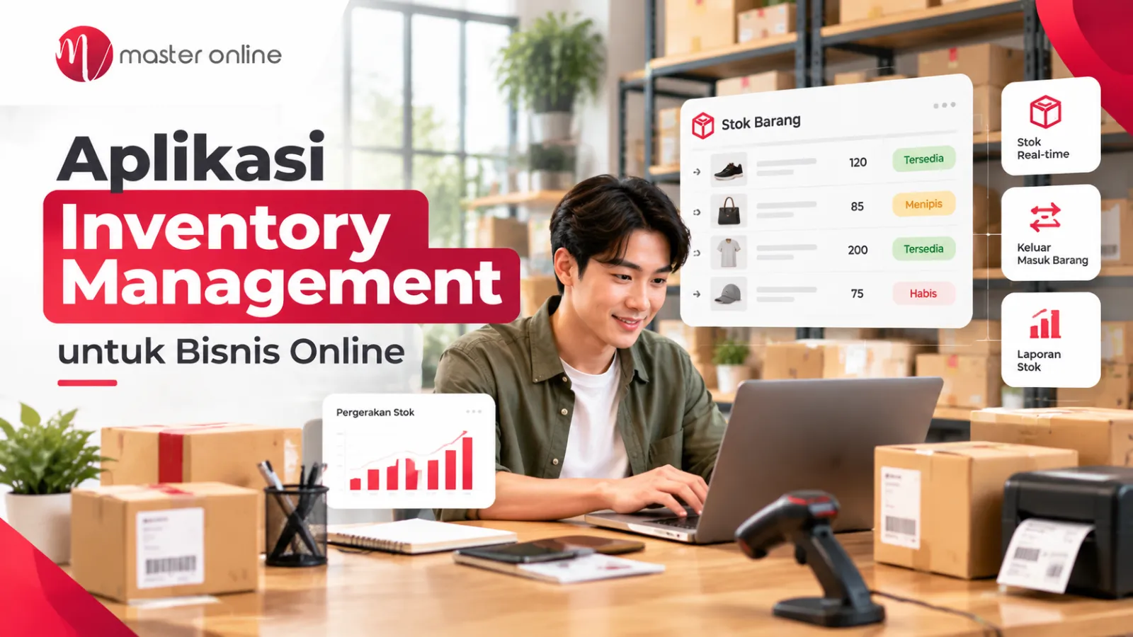 Master Online - Aplikasi Inventory Management