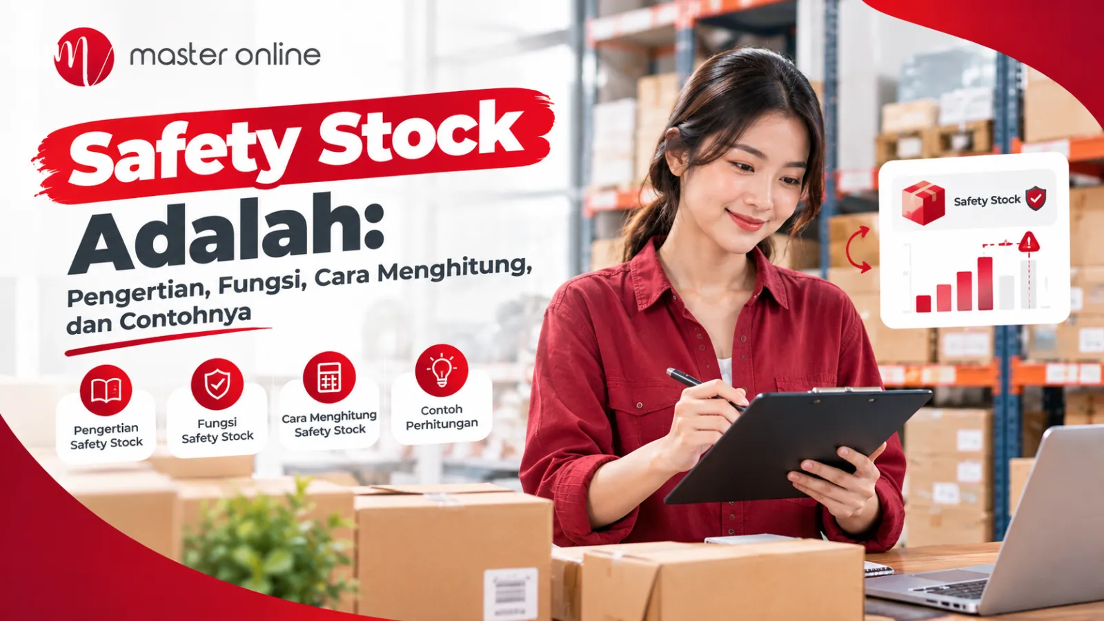 Safety Stock Adalah: Pengertian, Fungsi, Cara Menghitung, dan Contohnya