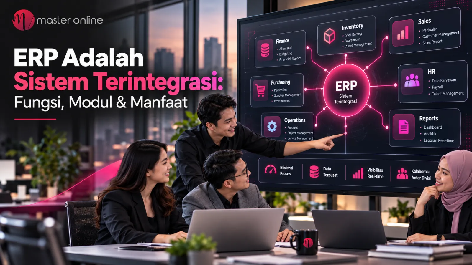 Master Online - ERP adalah Sistem