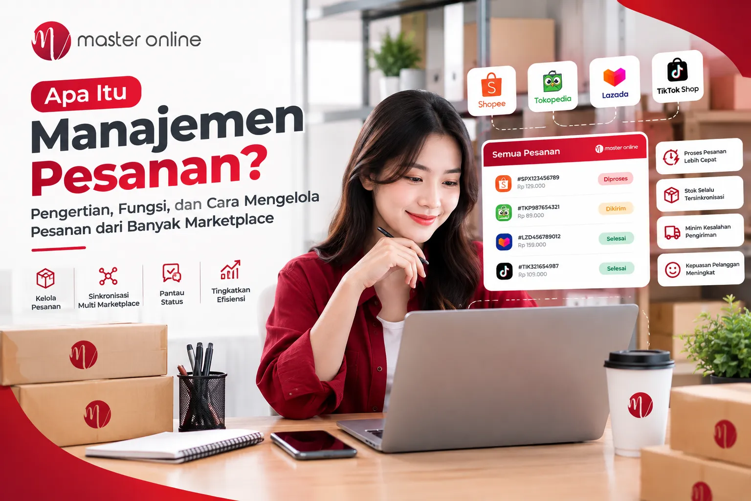 Master Online - Manajemen Pesanan