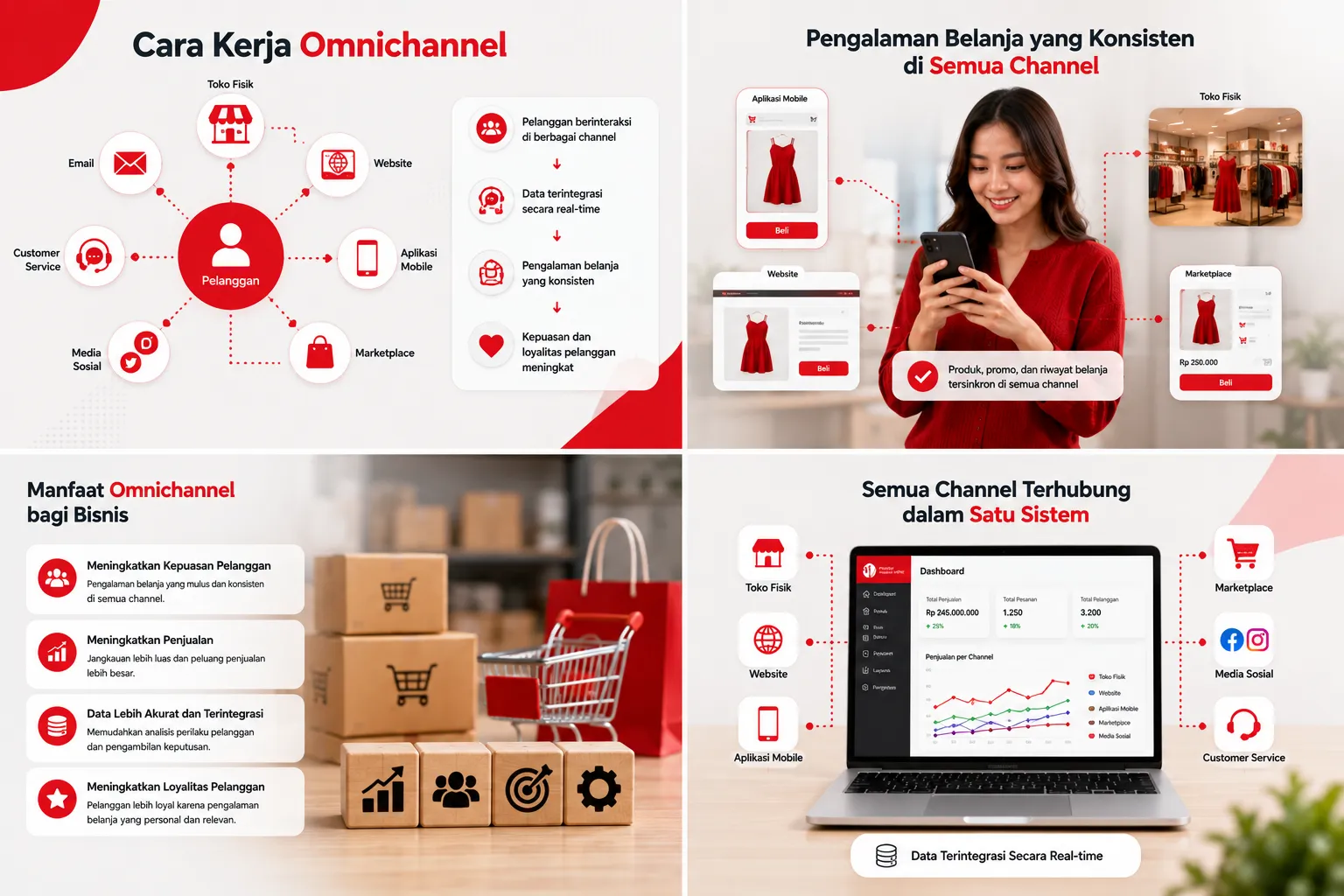 Apa Itu Omnichannel? Pengertian, Cara Kerja & Manfaat